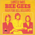 обложка сингла. lonely days / man for all seasons. октябрь, 1970.