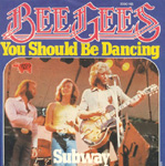 обложка сингла. июнь 1976. You should be dancing / Subway.